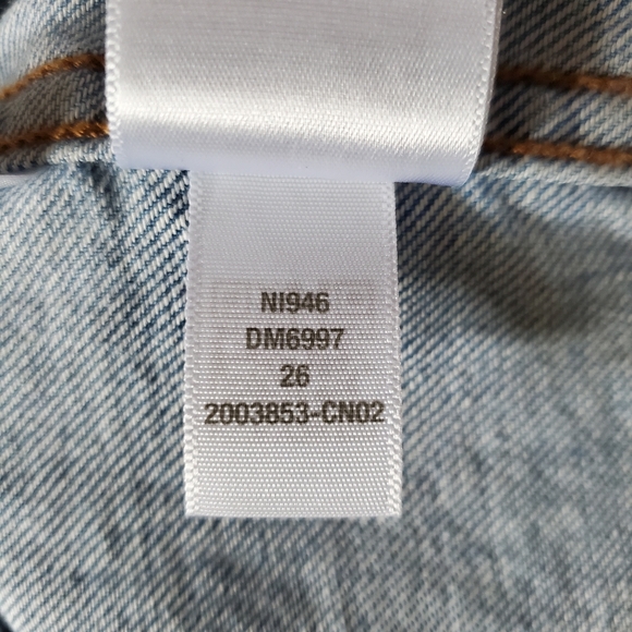 Madewell Relaxed Loose Flare Jeans Size 26 - Picture 9 of 13